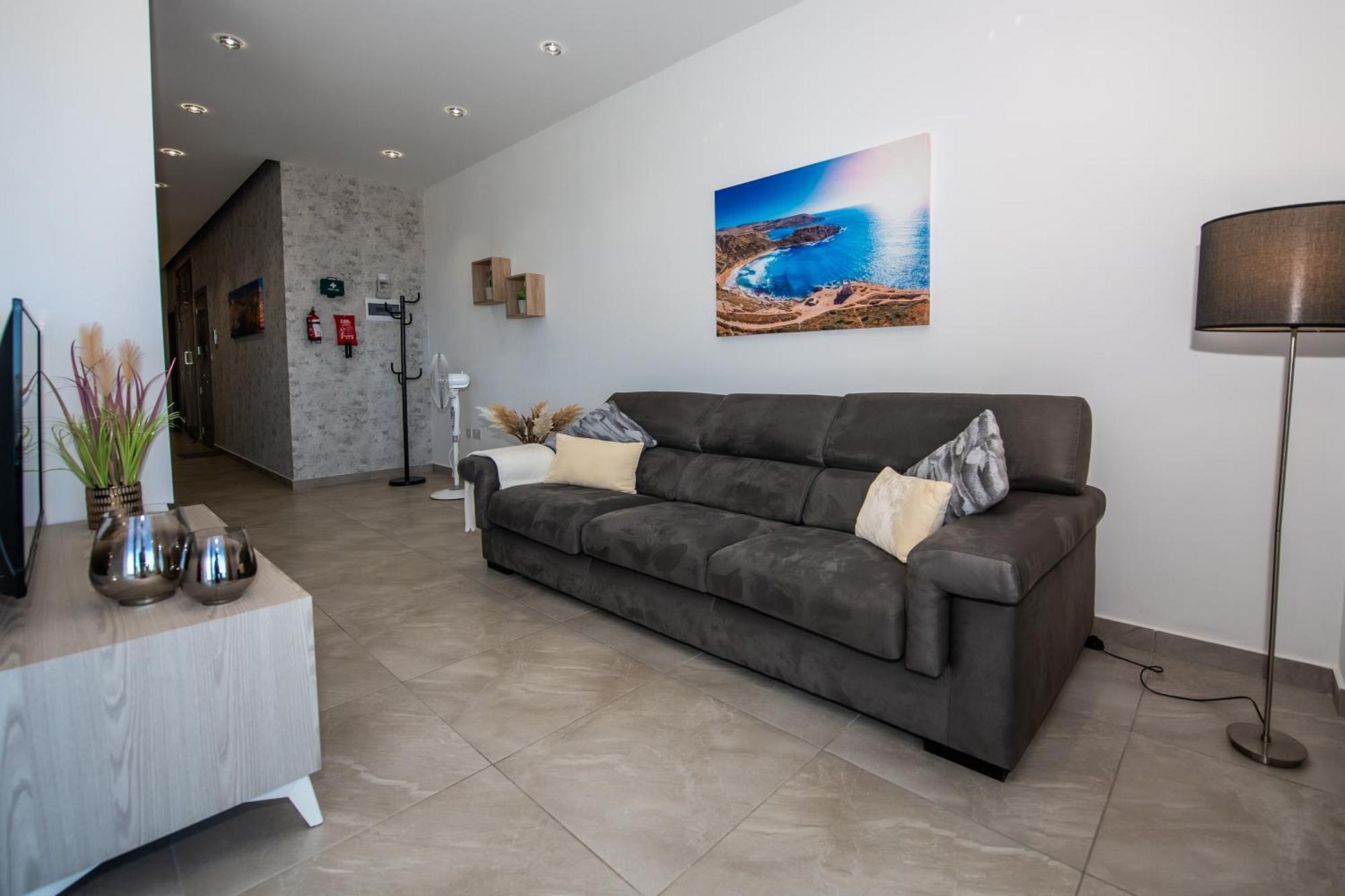 Clifftop Modern Apartment Mellieħa Exterior foto